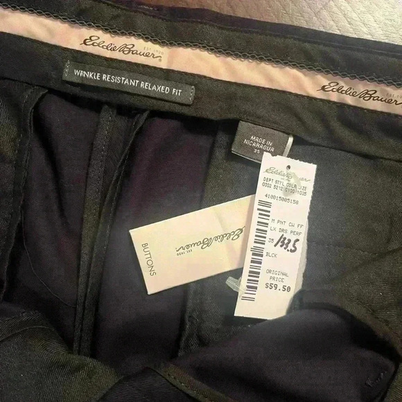 Eddie Bauer Black dress pants - Picture 3 of 3